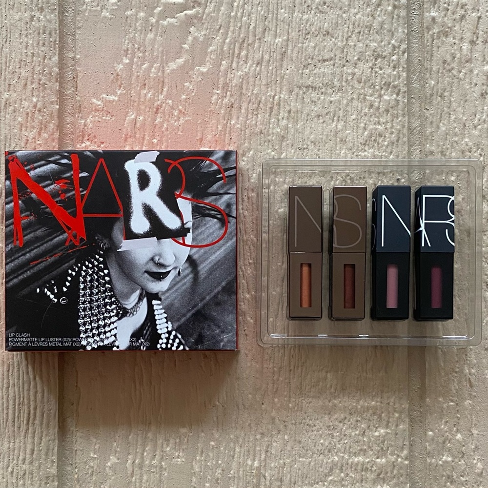 NARS Lip Clash Coffret Powermatte Lip Luster Pigment